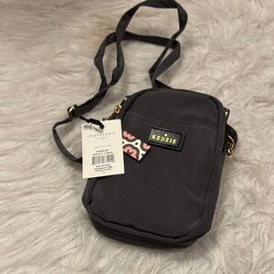 Kedzie Crosstown Gray Crossbody Bag NWT.